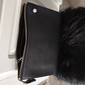 White House Black Market Black Clutch